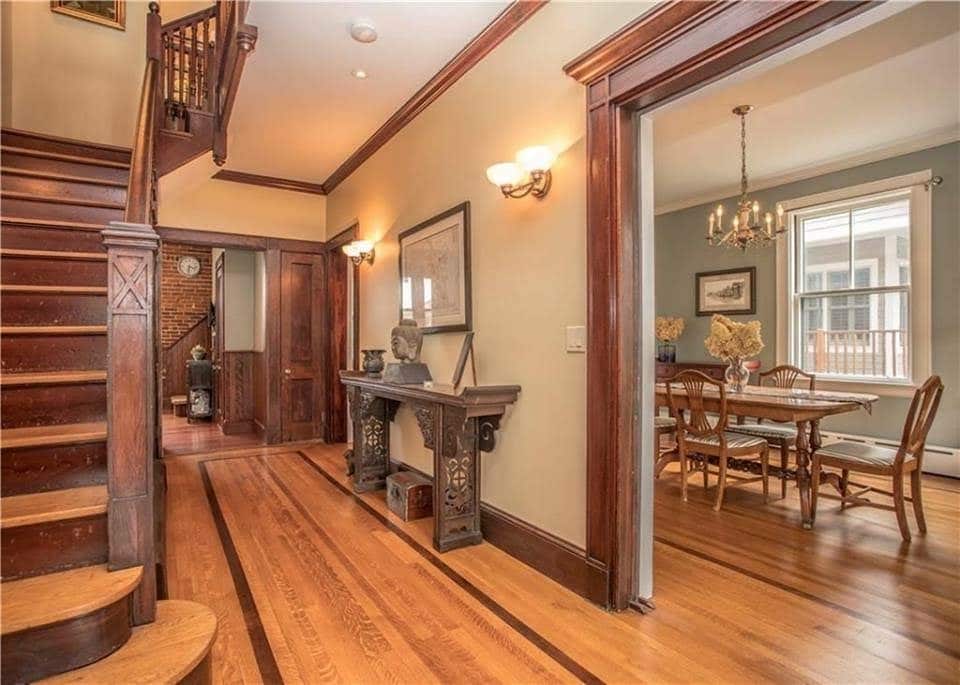 1898 Foursquare House For Sale In Providence Rhode Island — Captivating ...