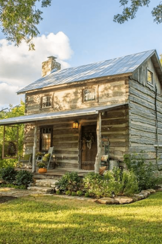 1800s Log Cabin In Fredericksburg Texas Captivating Houses