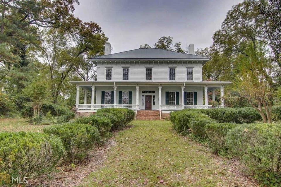 1838 Historic Jordan-Bellew For Sale In Monticello Georgia ...