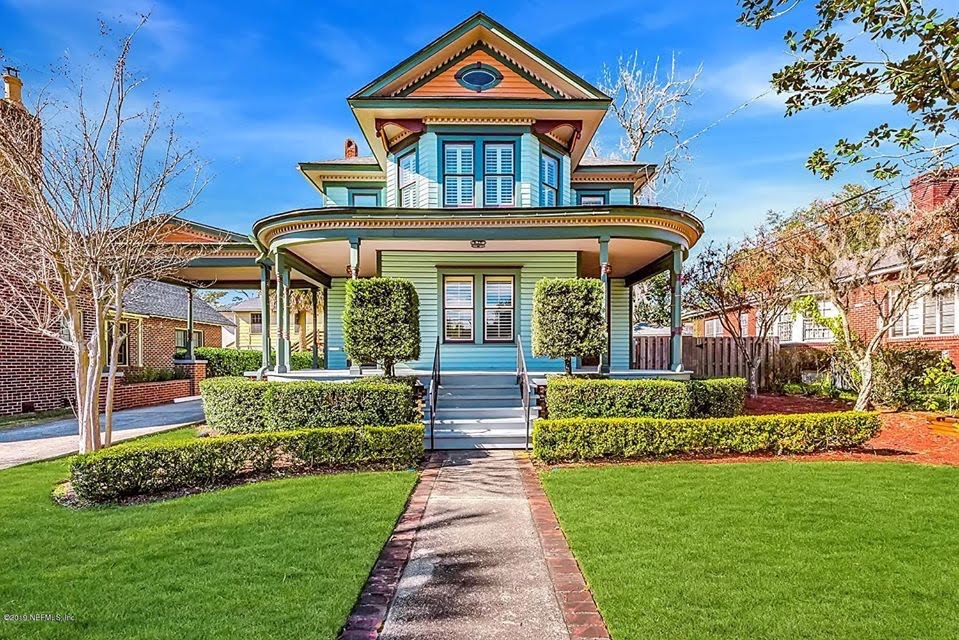 1909 Historic Home For Sale In Jacksonville Florida — Captivating Houses