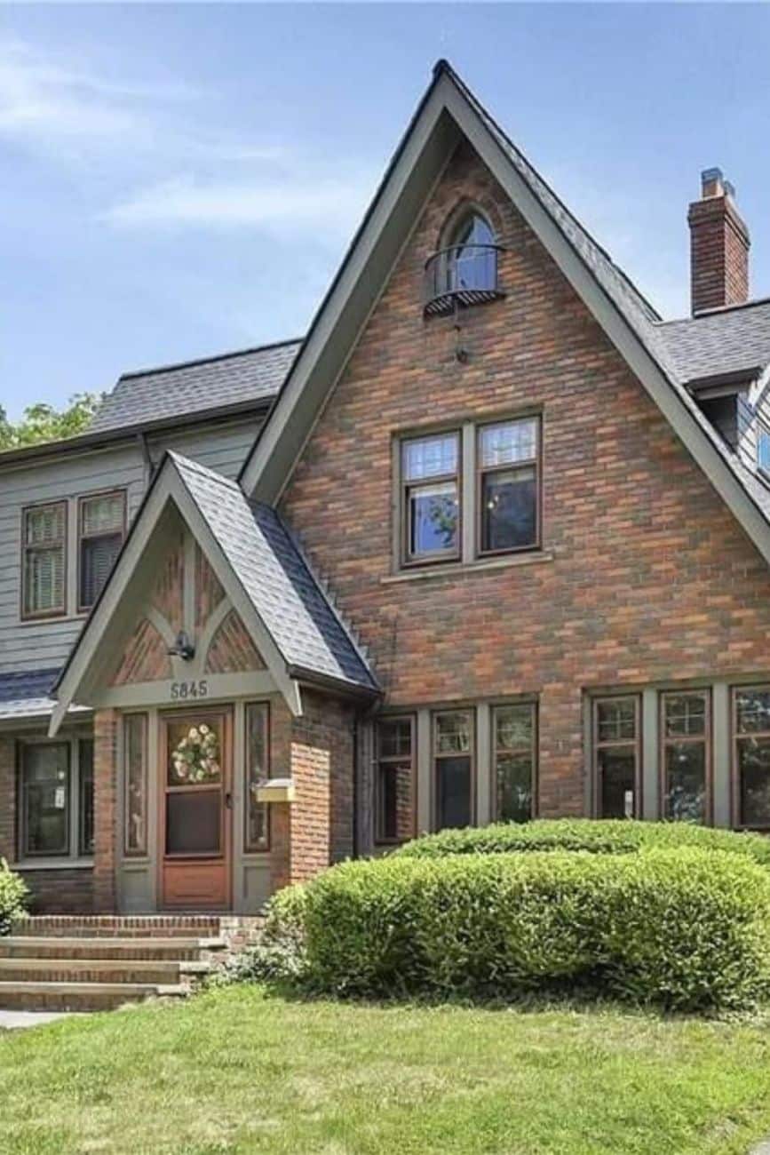 1928 Tudor Revival In Parma Heights Ohio - Craftsman Style Houses